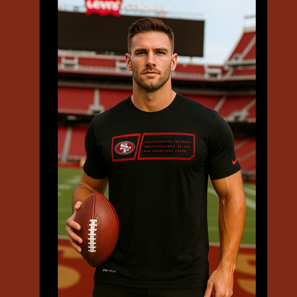 San Francisco 49ers Nike Field Day Appareal "Engineered..." T-Shirt (Size S)
